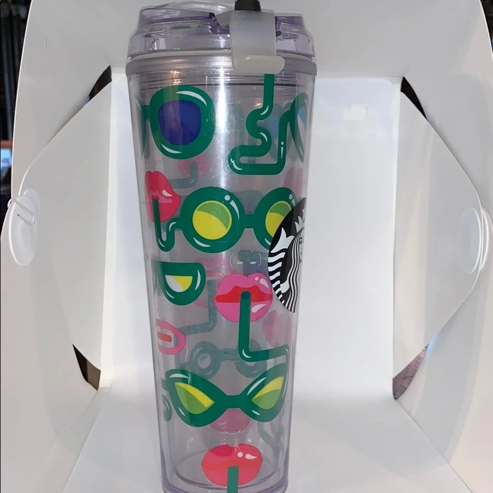 24 ounce Vintage Starbucks Insulated Plastic Cup
